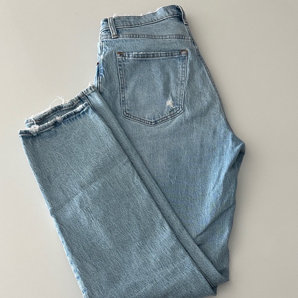 Abercrombie & Fitch Light Blue High Rise Jeans